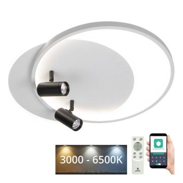 Dimmbare LED-Deckenleuchte LED/65W/230V 3000-6500K weiß + Fernbedienung