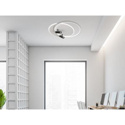 Dimmbare LED-Deckenleuchte LED/65W/230V 3000-6500K weiß + Fernbedienung