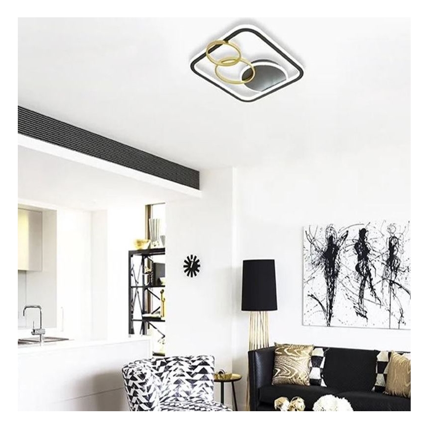 Dimmbare LED-Deckenleuchte LED/70W/230V 3000-6500K + Fernbedienung