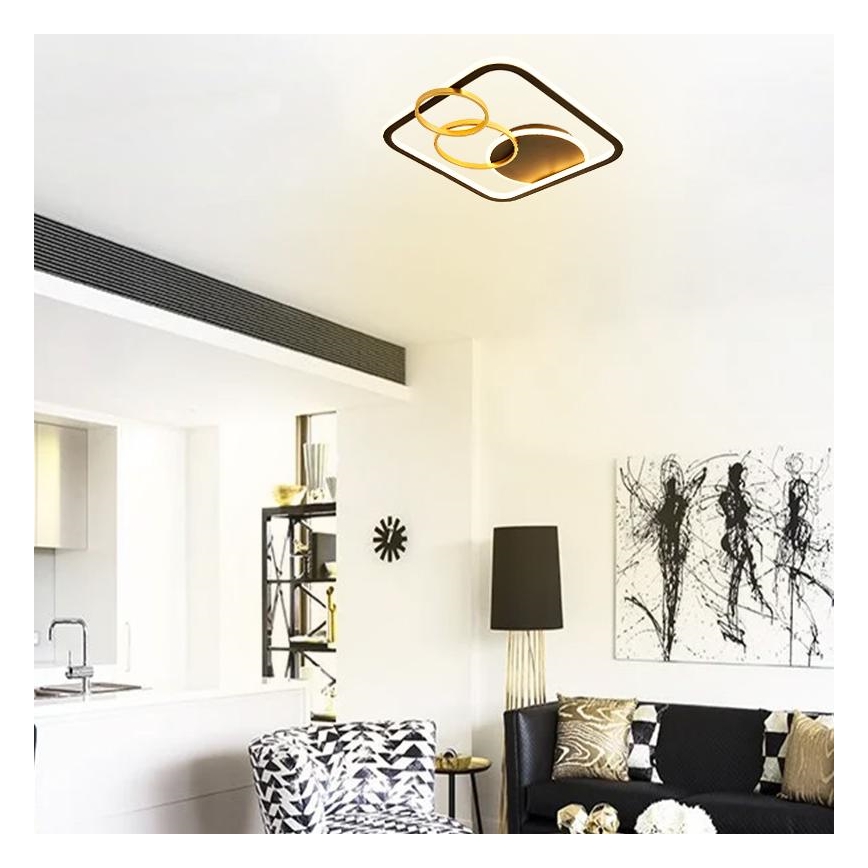 Dimmbare LED-Deckenleuchte LED/70W/230V 3000-6500K + Fernbedienung