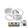 Dimmbare LED-Deckenleuchte LED/70W/230V 3000-6500K + Fernbedienung