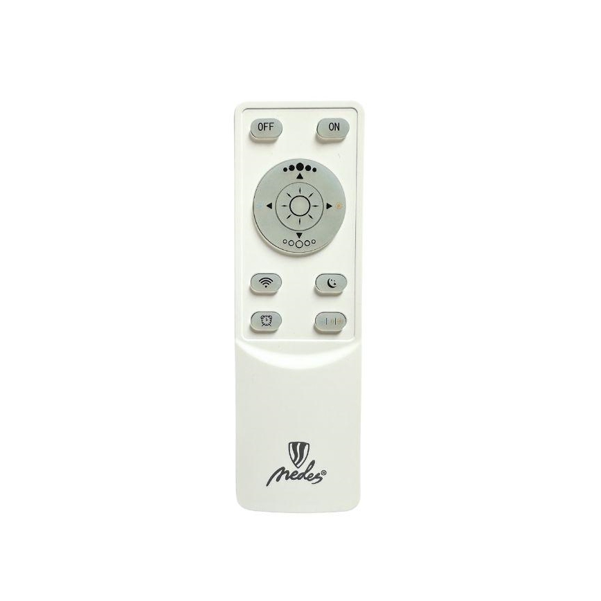 Dimmbare LED-Deckenleuchte LED/70W/230V 3000-6500K schwarz/braun + Fernbedienung