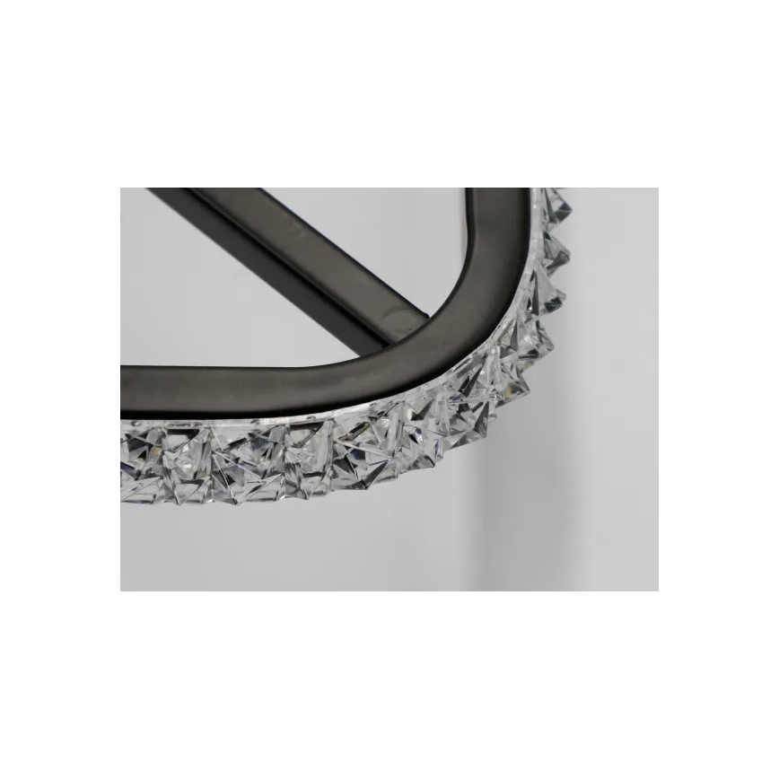 Dimmbare LED-Deckenleuchte LED/70W/230V 3000-6500K schwarz + Fernbedienung