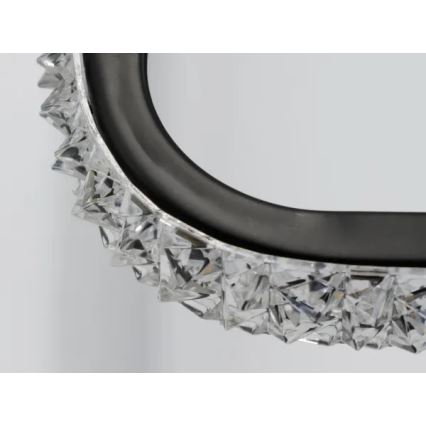 Dimmbare LED-Deckenleuchte LED/70W/230V 3000-6500K schwarz + Fernbedienung