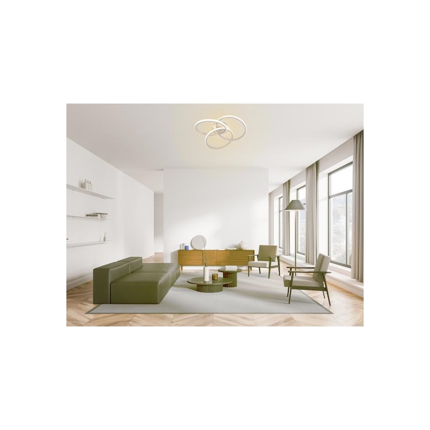 Dimmbare LED-Deckenleuchte LED/70W/230V 3000-6500K weiß + Fernbedienung