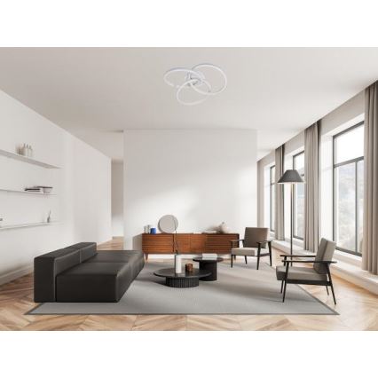 Dimmbare LED-Deckenleuchte LED/70W/230V 3000-6500K weiß + Fernbedienung
