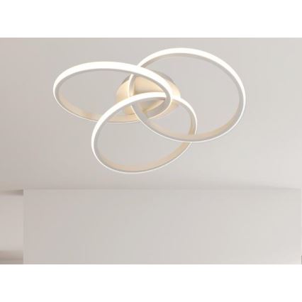 Dimmbare LED-Deckenleuchte LED/70W/230V 3000-6500K weiß + Fernbedienung