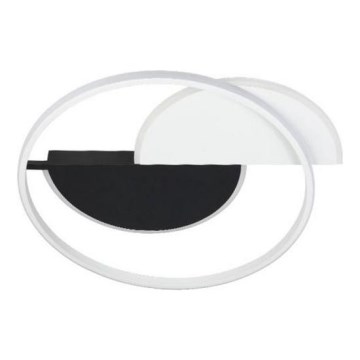 Dimmbare LED-Deckenleuchte LED/70W/230V 3000-6500K weiß/schwarz + Fernbedienung