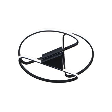Dimmbare LED-Deckenleuchte LED/75W/230V 3000-6500K schwarz + Fernbedienung