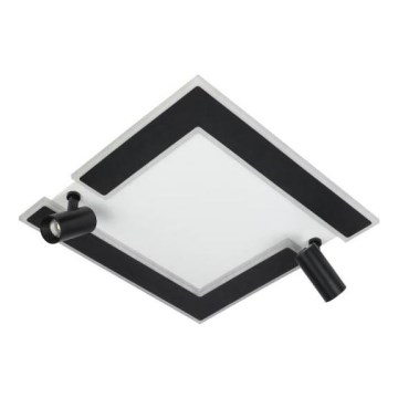 Dimmbare LED-Deckenleuchte LED/80W/230V 3000-6500K schwarz + Fernbedienung