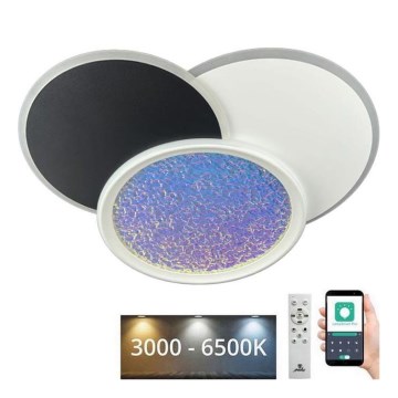 Dimmbare LED-Deckenleuchte LED/80W/230V 3000-6500K weiß + Fernbedienung
