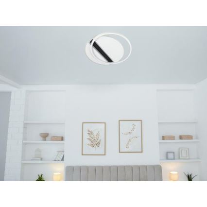 Dimmbare LED-Deckenleuchte LED/80W/230V 3000-6500K weiß + Fernbedienung