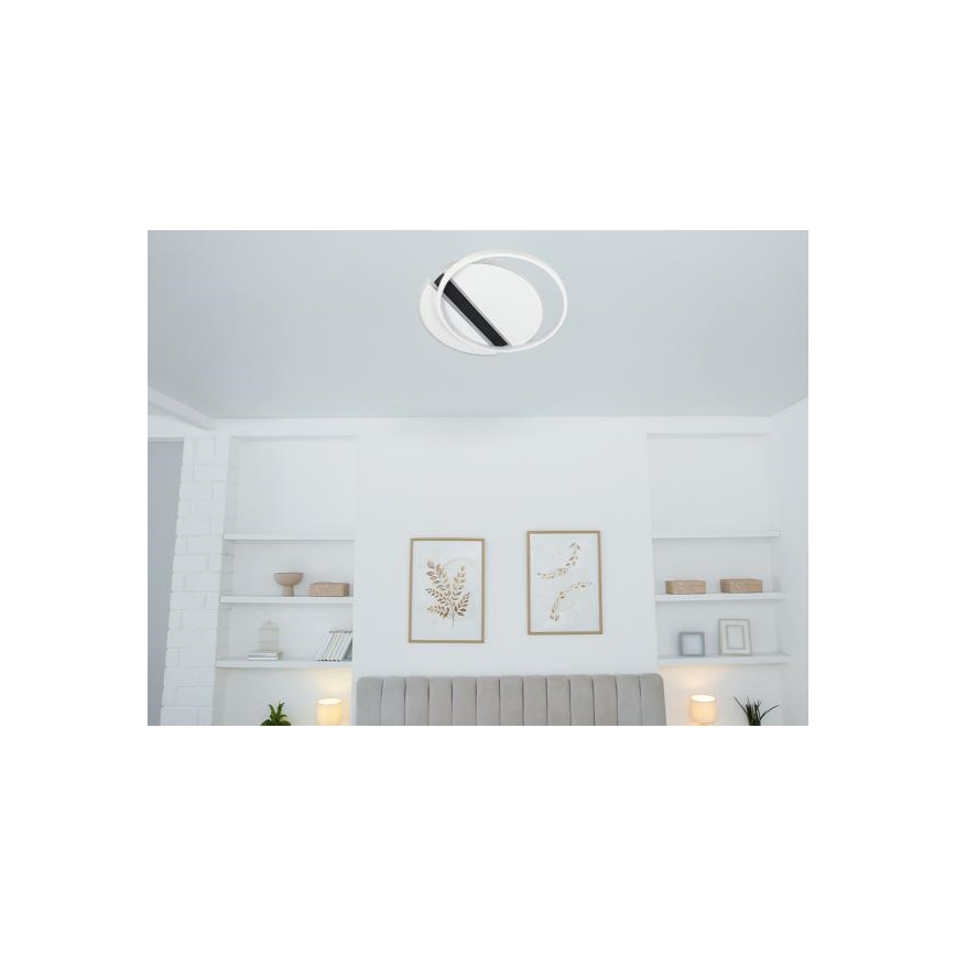 Dimmbare LED-Deckenleuchte LED/80W/230V 3000-6500K weiß + Fernbedienung
