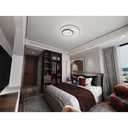 Dimmbare LED-Deckenleuchte LED/85W/230V 3000-6500K + Fernbedienung