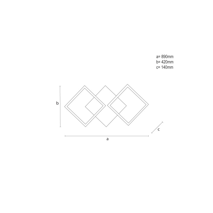 Dimmbare LED-Deckenleuchte LED/85W/230V 3000-6500K + Fernbedienung