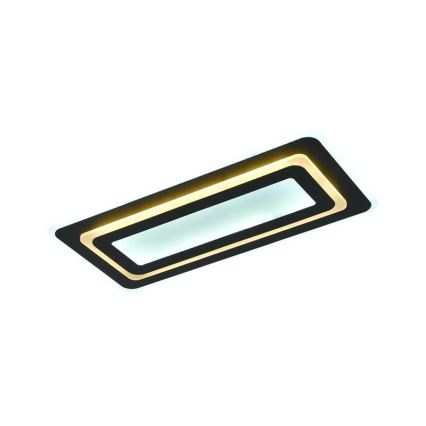 Dimmbare LED-Deckenleuchte LED/85W/230V 3000-6500K schwarz + Fernbedienung