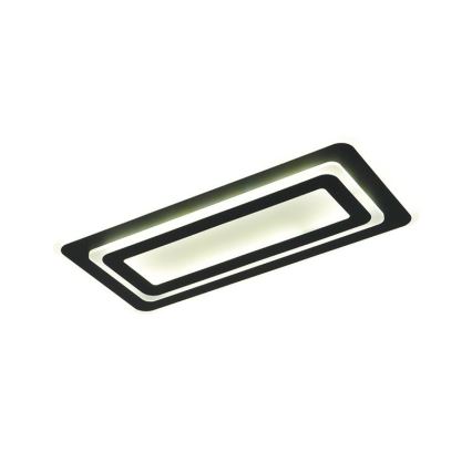 Dimmbare LED-Deckenleuchte LED/85W/230V 3000-6500K schwarz + Fernbedienung
