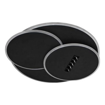 Dimmbare LED-Deckenleuchte LED/90W/230V 3000-6500K schwarz + Fernbedienung