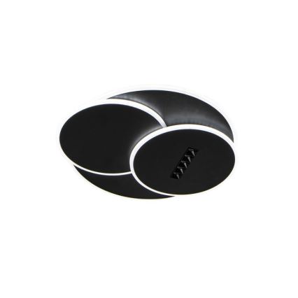 Dimmbare LED-Deckenleuchte LED/90W/230V 3000-6500K schwarz + Fernbedienung