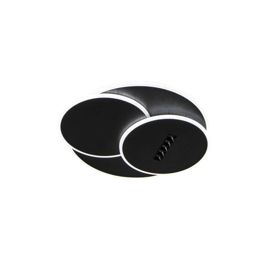 Dimmbare LED-Deckenleuchte LED/90W/230V 3000-6500K schwarz + Fernbedienung