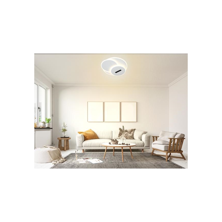Dimmbare LED-Deckenleuchte LED/90W/230V 3000-6500K weiß + Fernbedienung