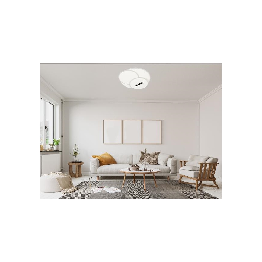 Dimmbare LED-Deckenleuchte LED/90W/230V 3000-6500K weiß + Fernbedienung