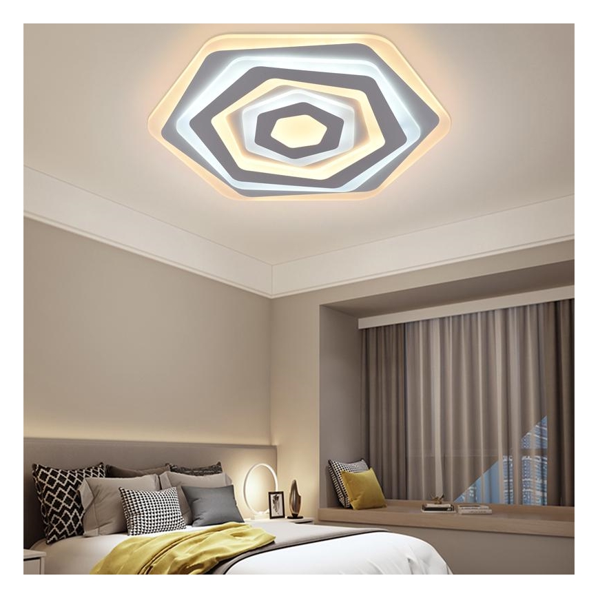 Dimmbare LED-Deckenleuchte LED/95W/230V 3000-6500K + Fernbedienung