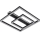 Dimmbare LED-Deckenleuchte LED/95W/230V 3000-6500K + Fernbedienung