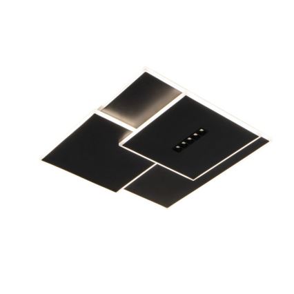 Dimmbare LED-Deckenleuchte LED/95W/230V 3000-6500K schwarz + Fernbedienung