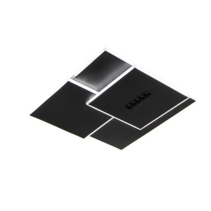 Dimmbare LED-Deckenleuchte LED/95W/230V 3000-6500K schwarz + Fernbedienung