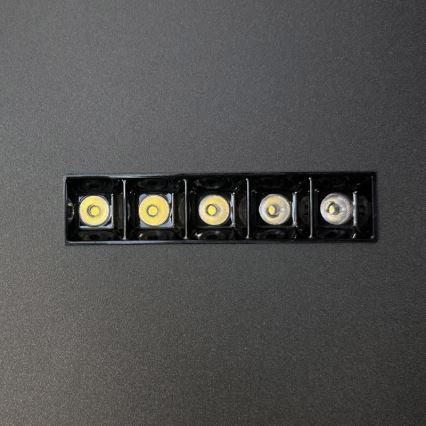 Dimmbare LED-Deckenleuchte LED/95W/230V 3000-6500K schwarz + Fernbedienung