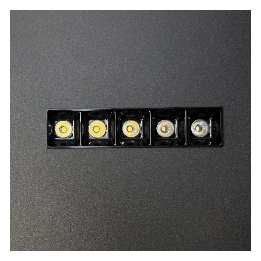Dimmbare LED-Deckenleuchte LED/95W/230V 3000-6500K schwarz + Fernbedienung