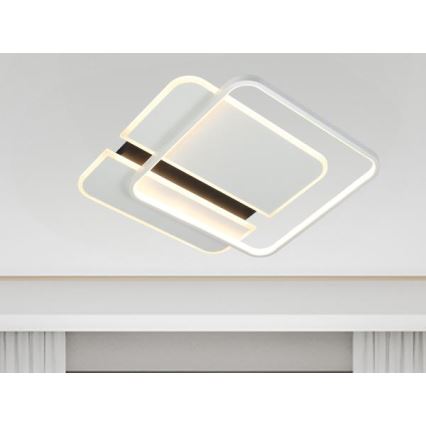 Dimmbare LED-Deckenleuchte LED/95W/230V 3000-6500K weiß + Fernbedienung
