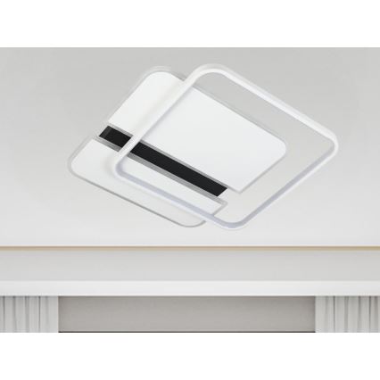 Dimmbare LED-Deckenleuchte LED/95W/230V 3000-6500K weiß + Fernbedienung