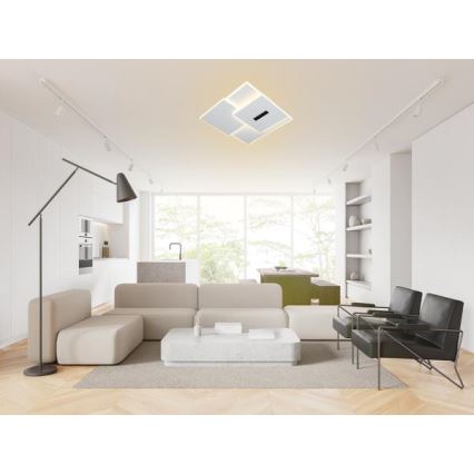 Dimmbare LED-Deckenleuchte LED/95W/230V 3000-6500K weiß + Fernbedienung