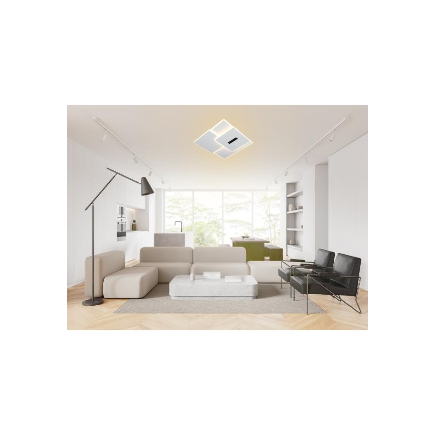 Dimmbare LED-Deckenleuchte LED/95W/230V 3000-6500K weiß + Fernbedienung