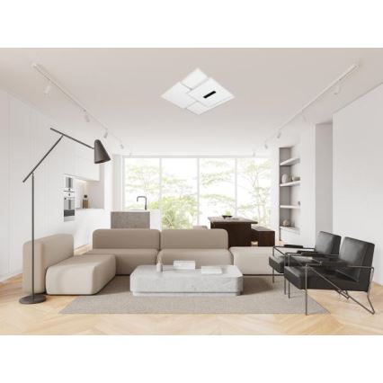 Dimmbare LED-Deckenleuchte LED/95W/230V 3000-6500K weiß + Fernbedienung