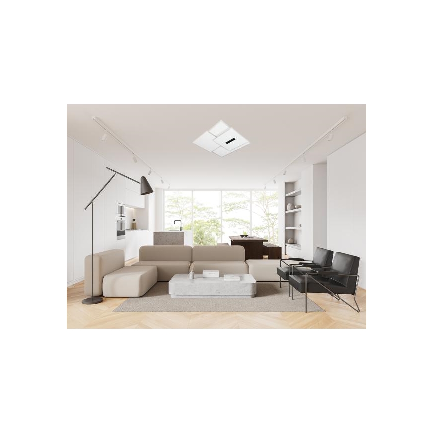 Dimmbare LED-Deckenleuchte LED/95W/230V 3000-6500K weiß + Fernbedienung