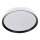 Dimmbare LED-Deckenleuchte LIXAN LED/47W/230V 3000-6500K Ø 38,6 cm Weiß/Schwarz + Fernbedienung