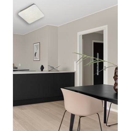 Dimmbare LED-Deckenleuchte MANA LED/36W/230V 2700-6500K 43x43 cm + Fernbedienung