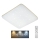 Dimmbare LED-Deckenleuchte MANA LED/60W/230V 2700-6500K 53x53 cm + Fernbedienung