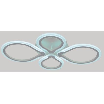 LED-dimmbare Deckenleuchte TRIESTE LED/52W/230V + Fernbedienung