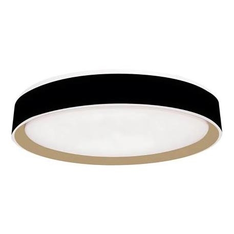 Dimmbare LED-Deckenleuchte mit Sprachsteuerung OPAL LED/48W/230V 2700-6500K schwarz + Fernbedienung