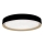 Dimmbare LED-Deckenleuchte mit Sprachsteuerung OPAL LED/48W/230V 2700-6500K schwarz + Fernbedienung