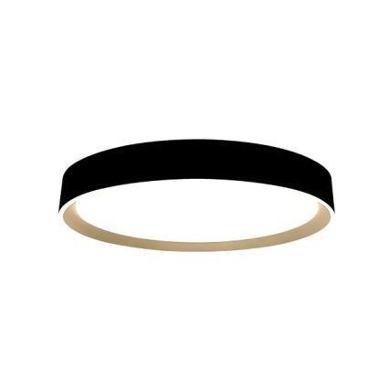 Dimmbare LED-Deckenleuchte mit Sprachsteuerung OPAL LED/48W/230V 2700-6500K schwarz + Fernbedienung
