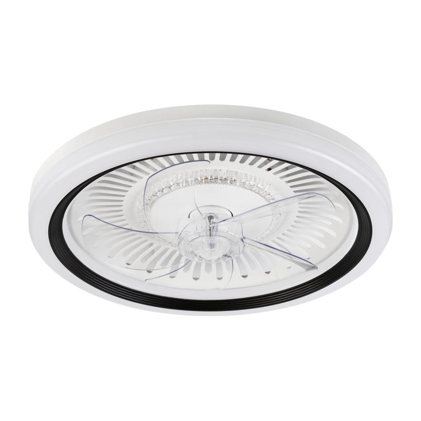 Dimmbare LED-Deckenleuchte mit Ventilator GEMMA LED/37W/230V weiß + Fernbedienung