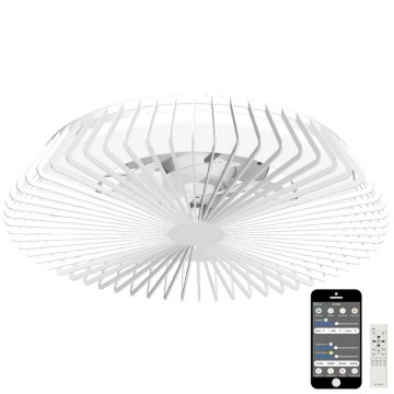 Dimmbare LED-Deckenleuchte mit Ventilator HIMALAYA LED/70W/230V + Fernbedienung