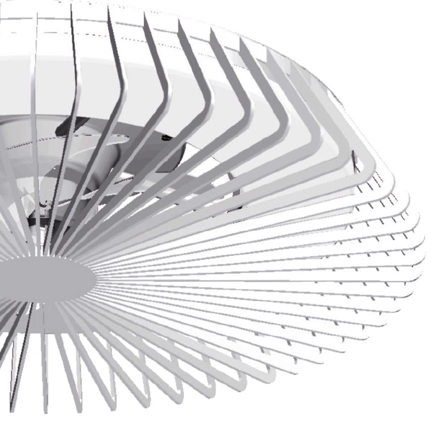 Dimmbare LED-Deckenleuchte mit Ventilator HIMALAYA LED/70W/230V + Fernbedienung