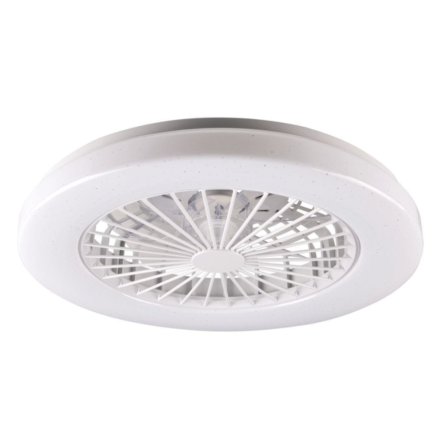Dimmbare LED-Deckenleuchte mit Ventilator LIBYA LED/48W/230V 3000-6500K weiß + Fernbedienung