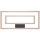 Dimmbare LED-Deckenleuchte RAMME 2xLED/28,5W/230V Eiche